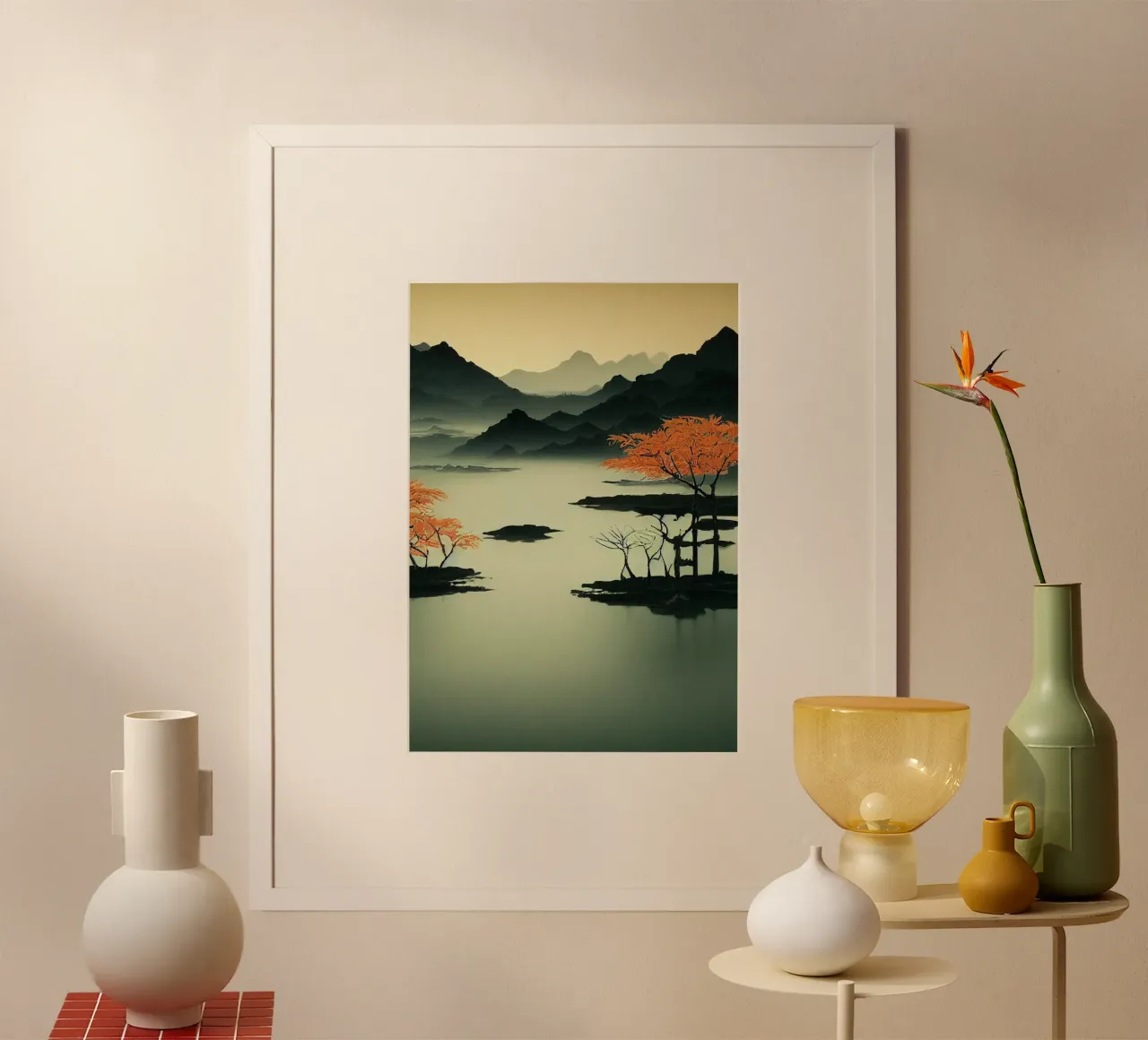 GIAPPONE ZEN poster da Art Digital Visuel