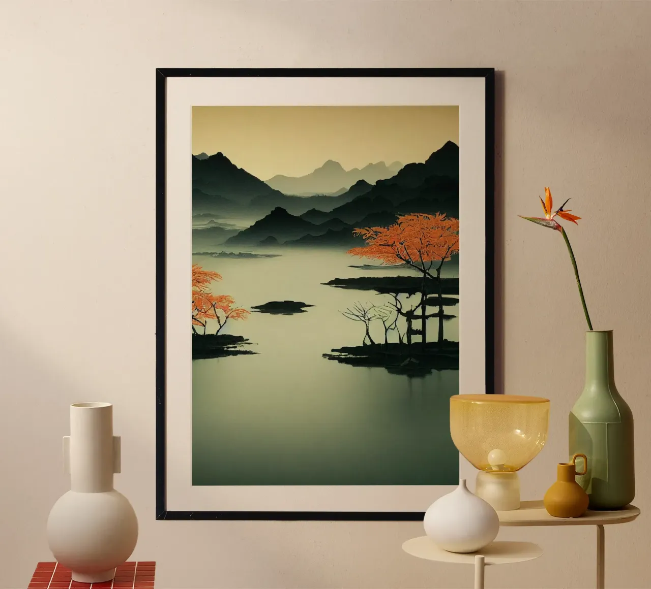 GIAPPONE ZEN poster da Art Digital Visuel