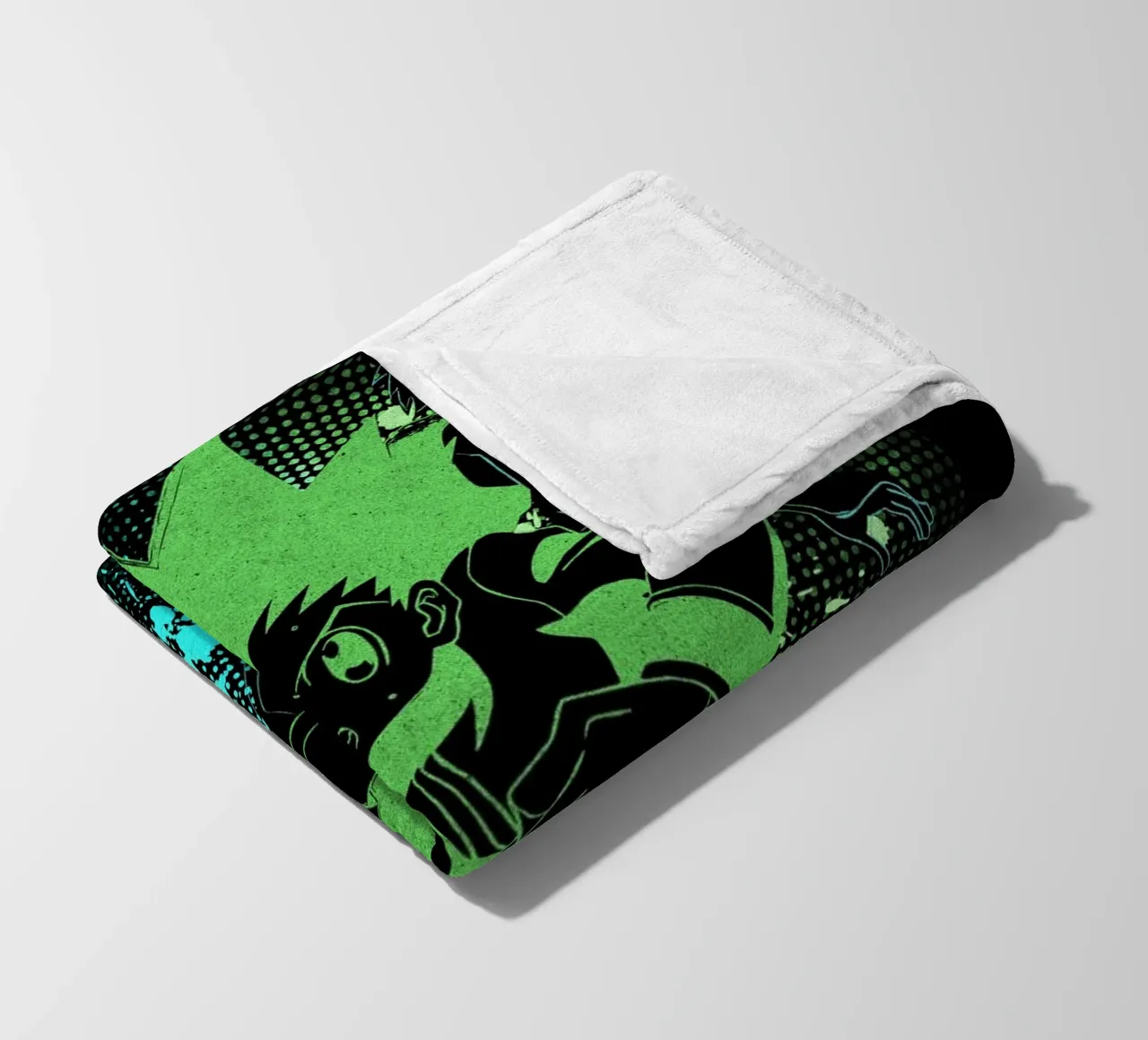 gon killua coperta in pile da Neonartstudio
