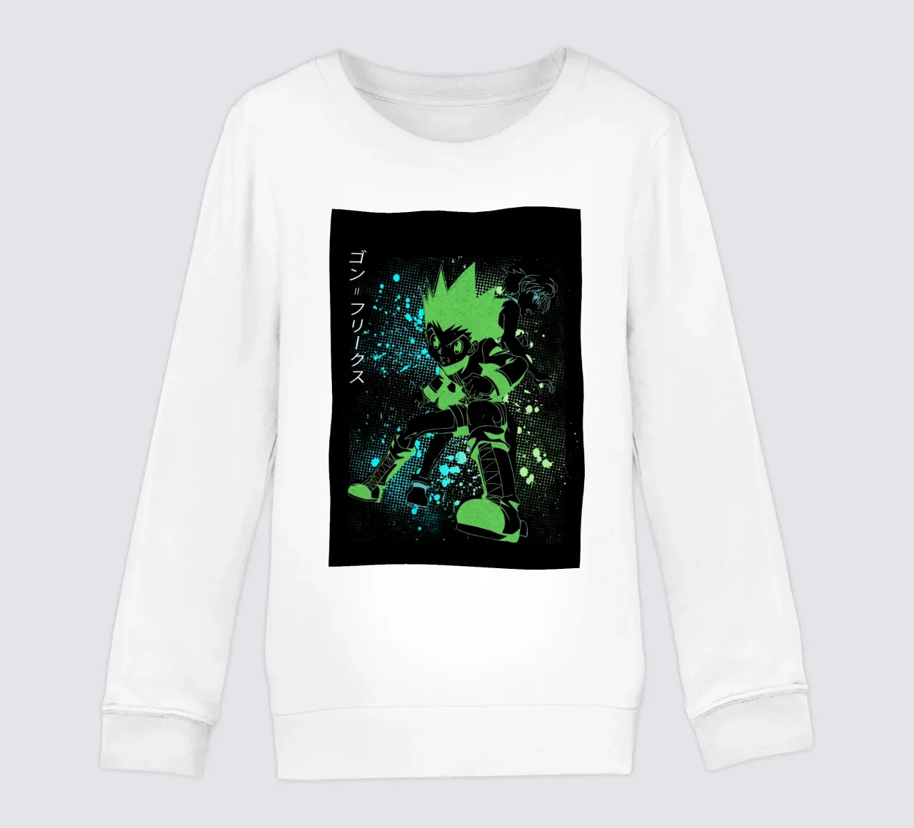 gon killua felpa bambino da Neonartstudio