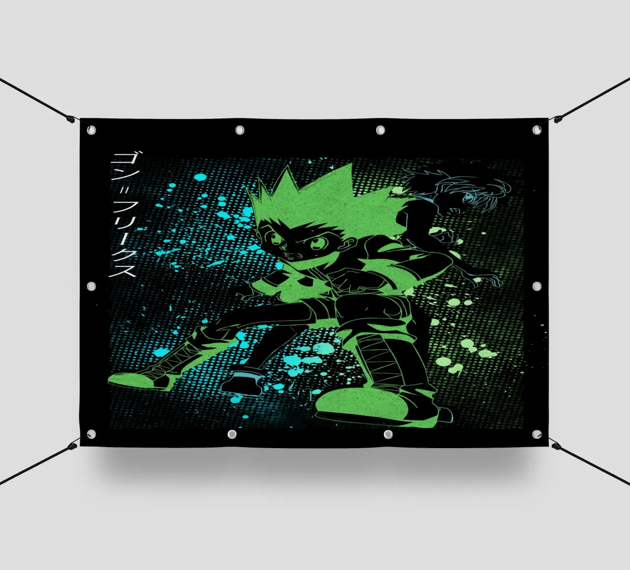 gon killua telo in pvc da Neonartstudio