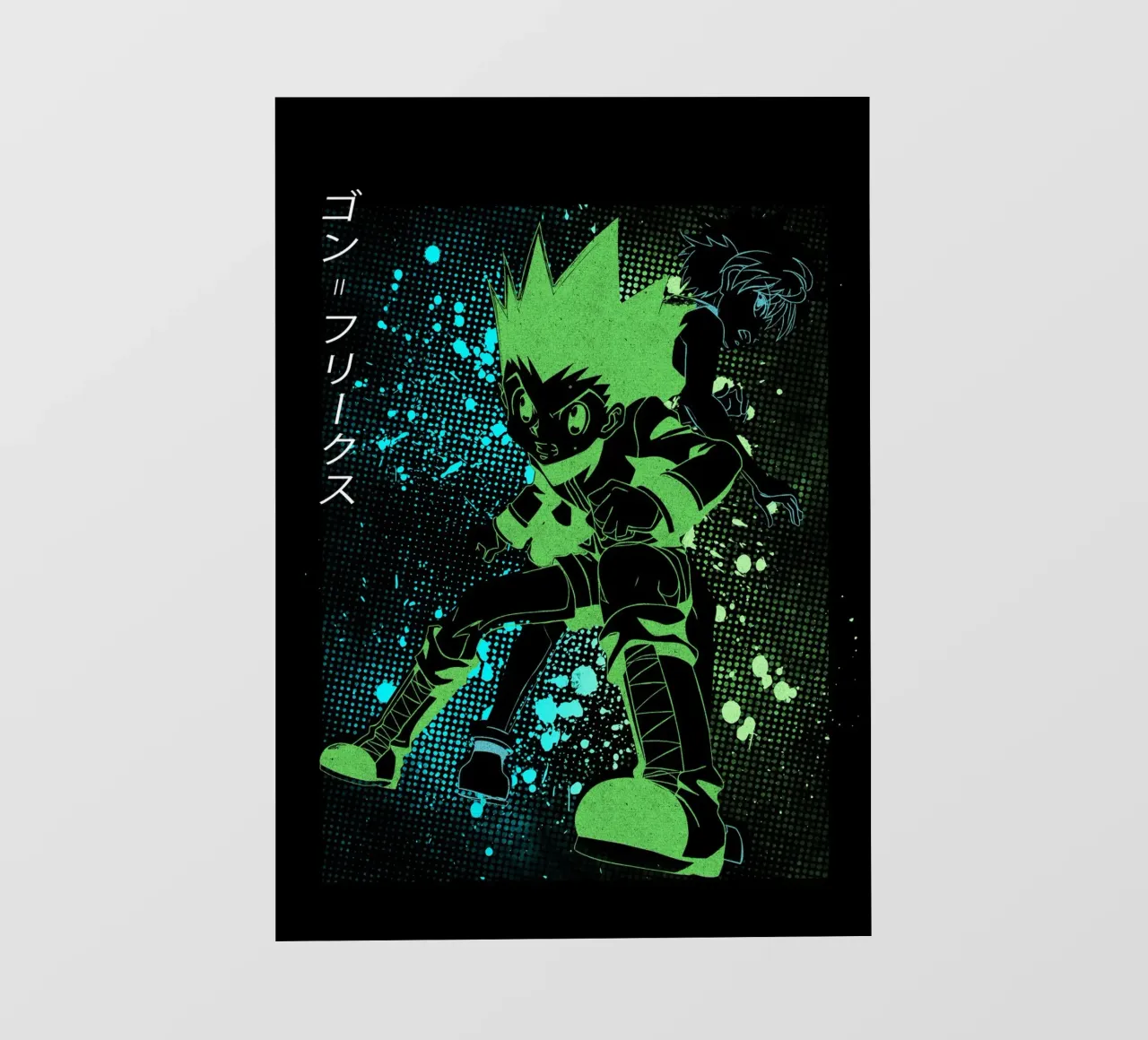 gon killua telo in pvc da Neonartstudio