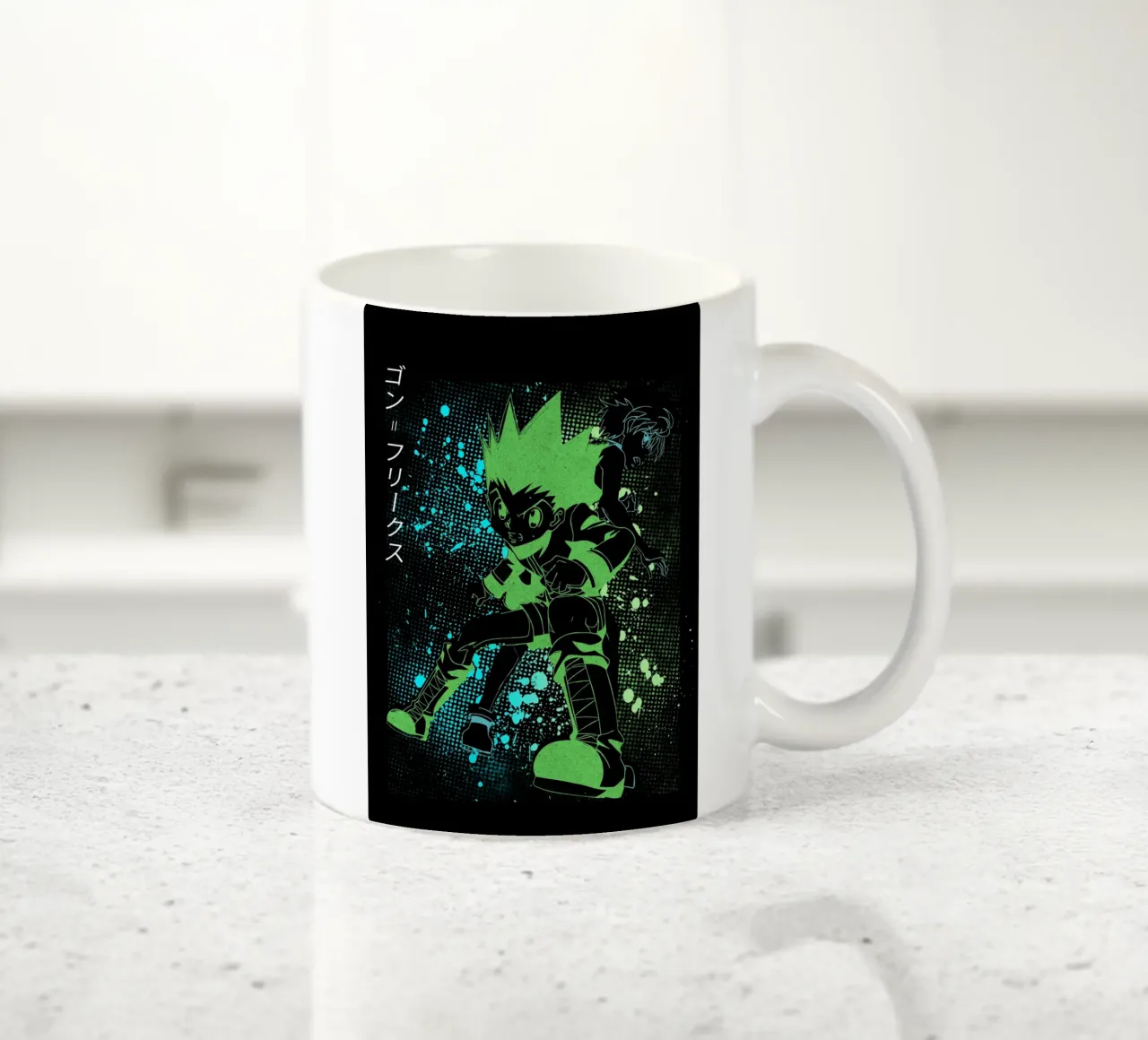 gon killua tazza in ceramica da Neonartstudio