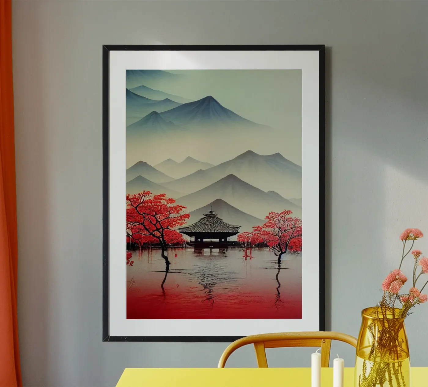 GIAPPONE ZEN poster da Art Digital Visuel