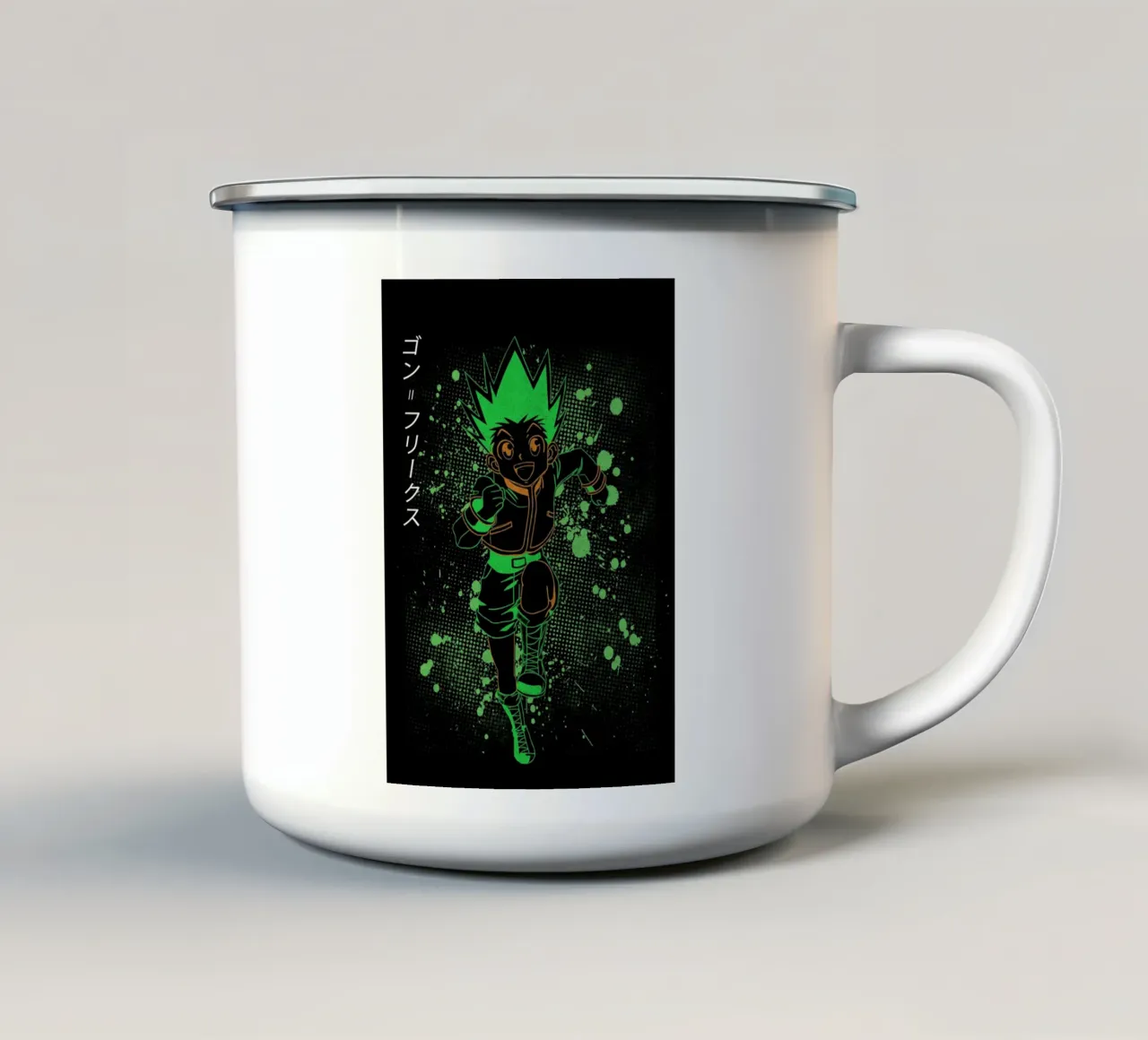 gon tazza in smalto da Neonartstudio