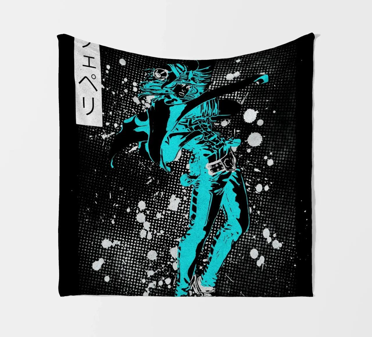 Gyro Zeppeli jojo coperta in pile da Neonartstudio