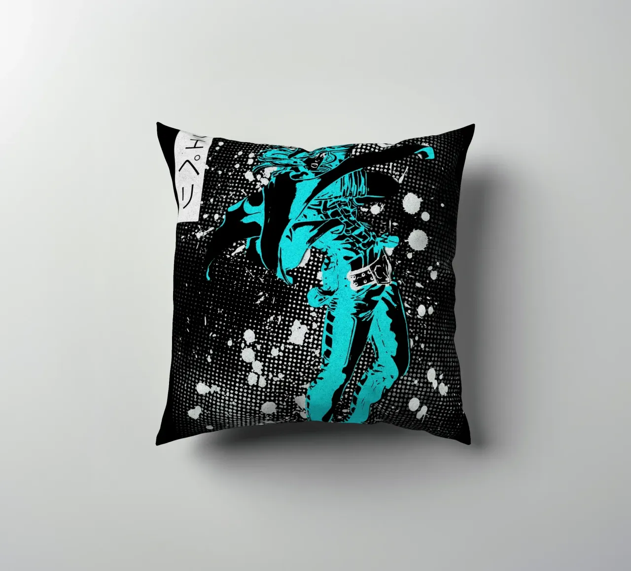 Gyro Zeppeli jojo cuscino da Neonartstudio
