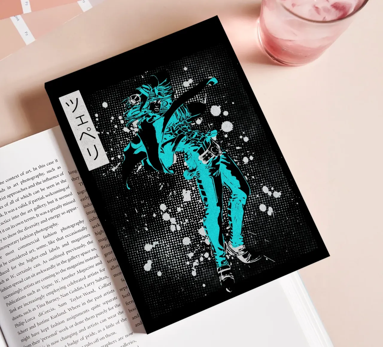 Gyro Zeppeli jojo notebook by Neonartstudio