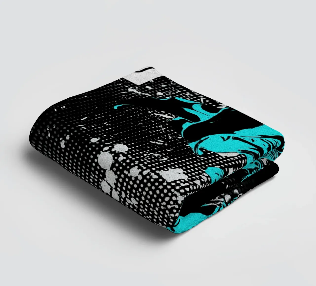 Gyro Zeppeli jojo asciugamano da bagno da Neonartstudio