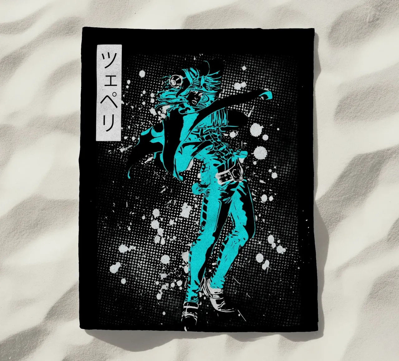 Gyro Zeppeli jojo telo mare da Neonartstudio
