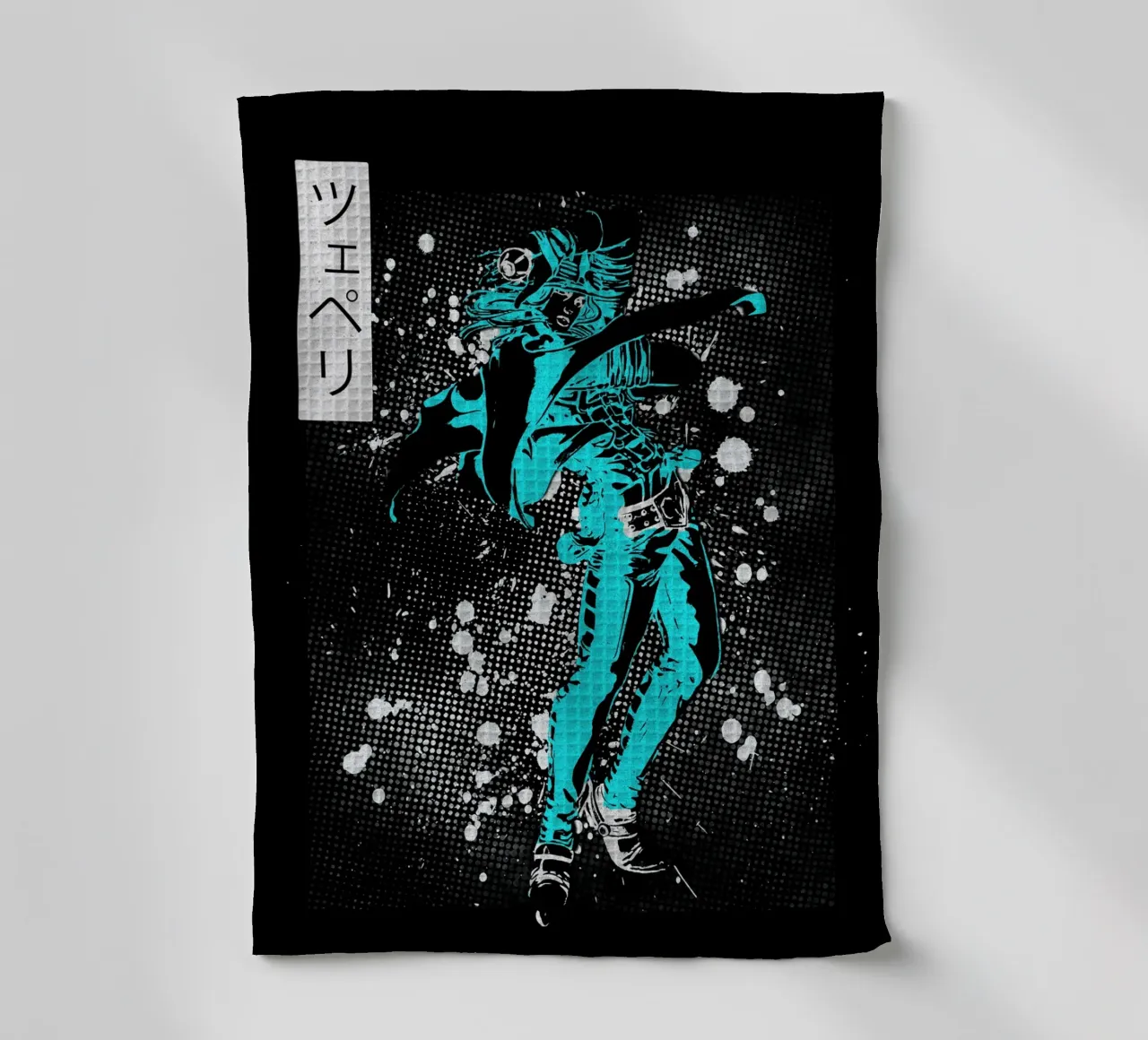Gyro Zeppeli jojo canovaccio da cucina da Neonartstudio