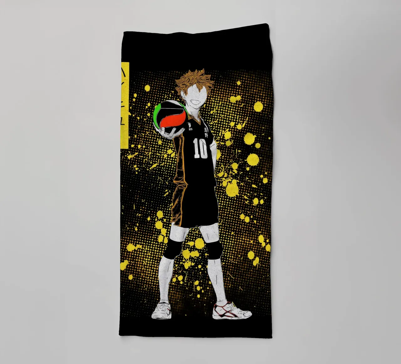 Haikyu towel by Neonartstudio