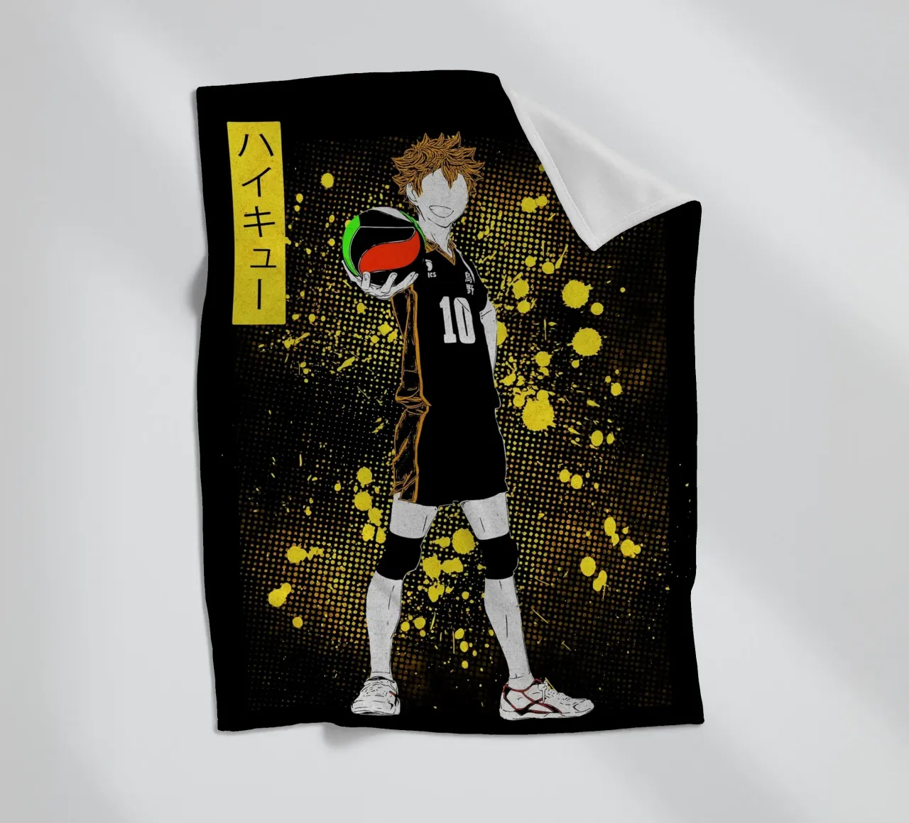 Haikyu coperta in pile da Neonartstudio