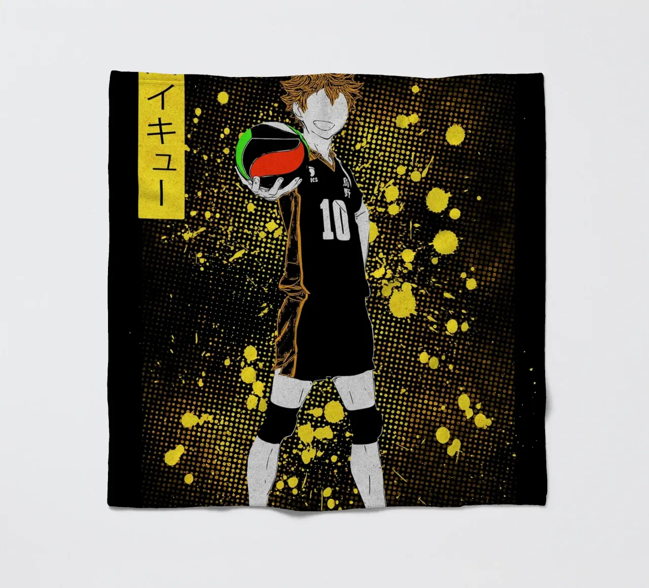 Haikyu coperta in pile da Neonartstudio