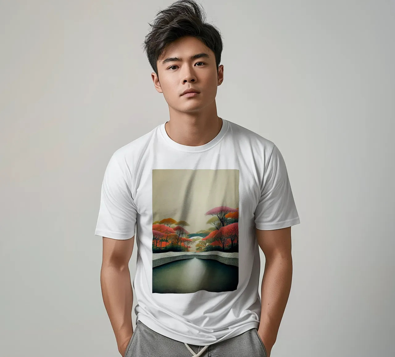 GIAPPONE ZEN t-shirt da Art Digital Visuel