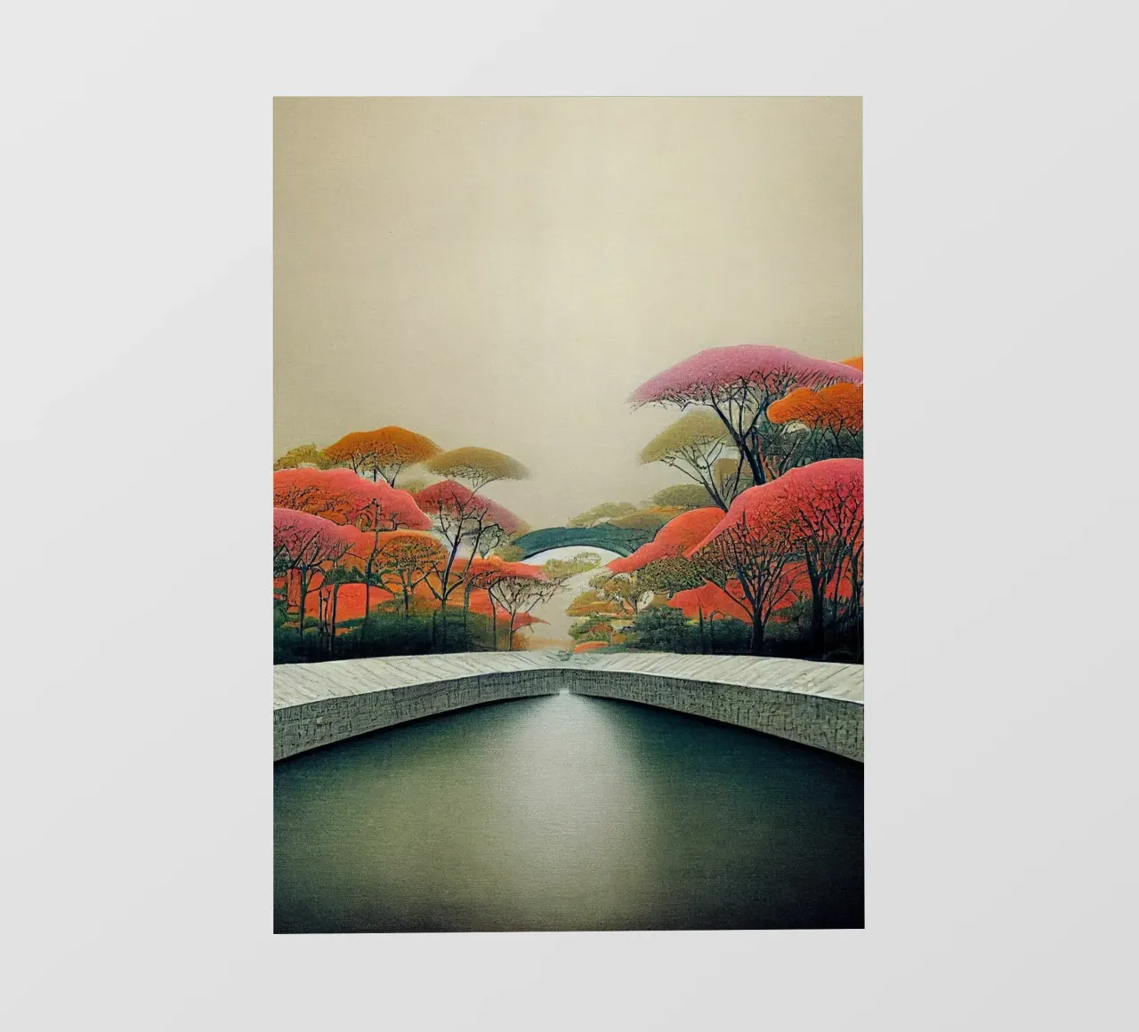 GIAPPONE ZEN telo in pvc da Art Digital Visuel
