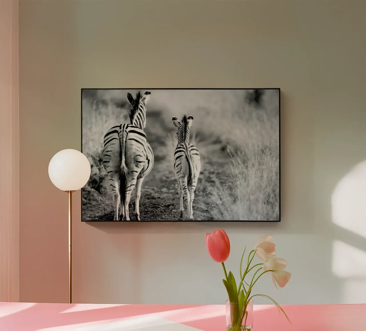 Zebra family plexiglass da Shot By Clint