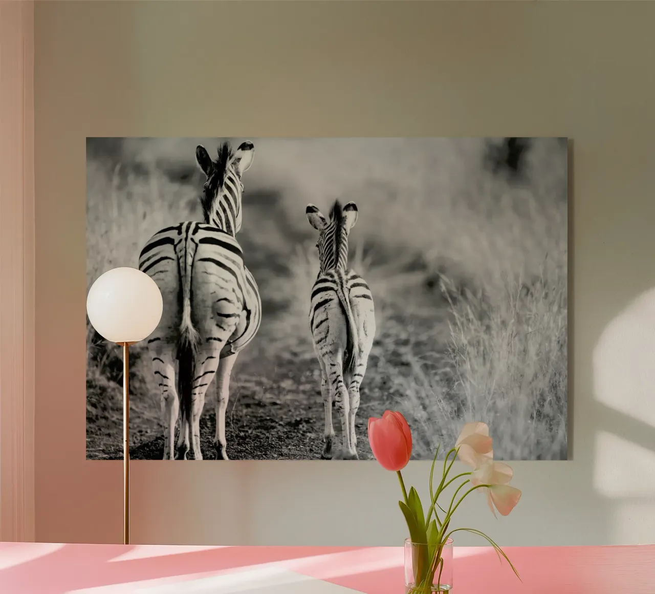 Zebra family plexiglass da Shot By Clint