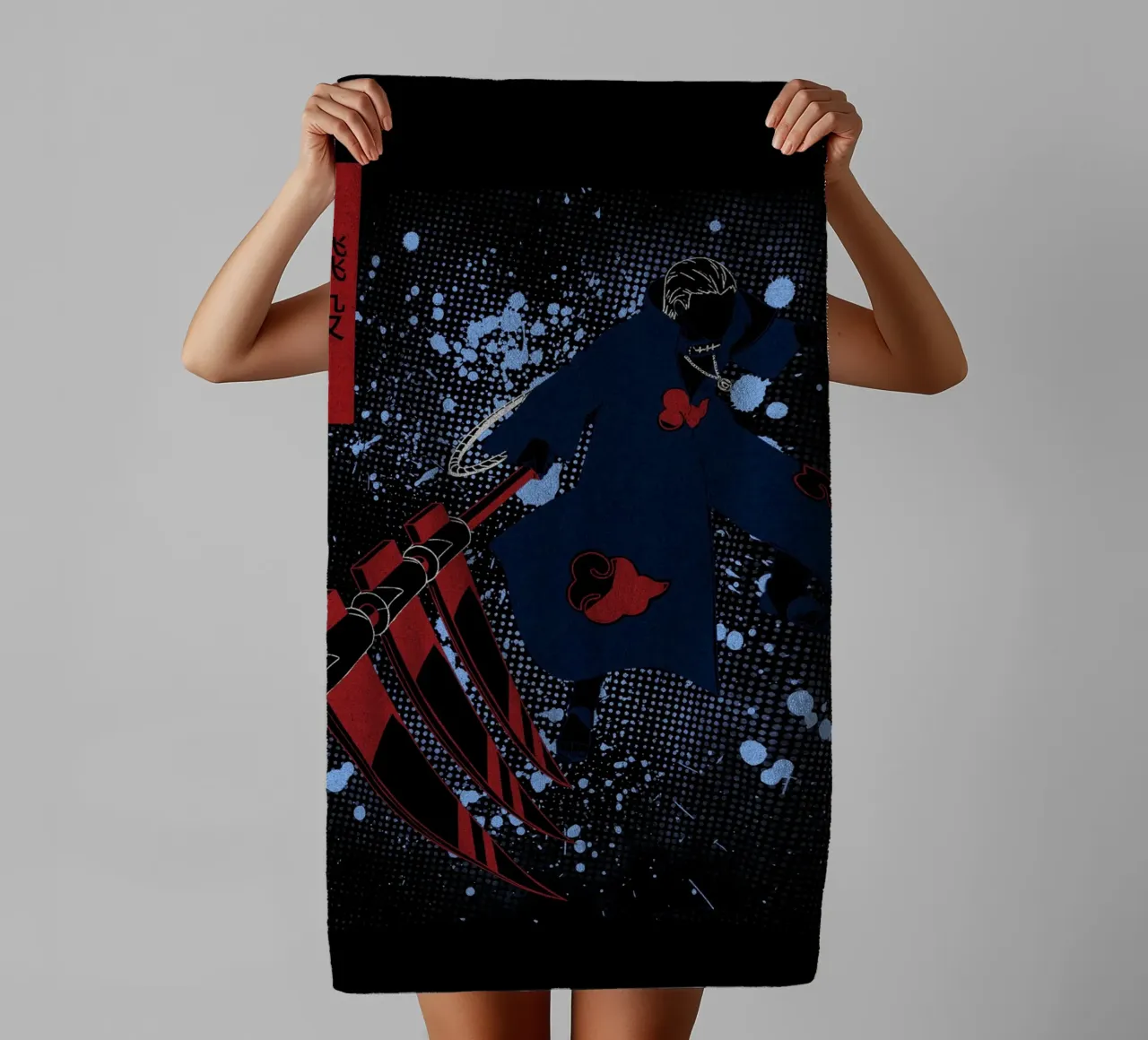 Hidan Naruto asciugamano da bagno da Neonartstudio
