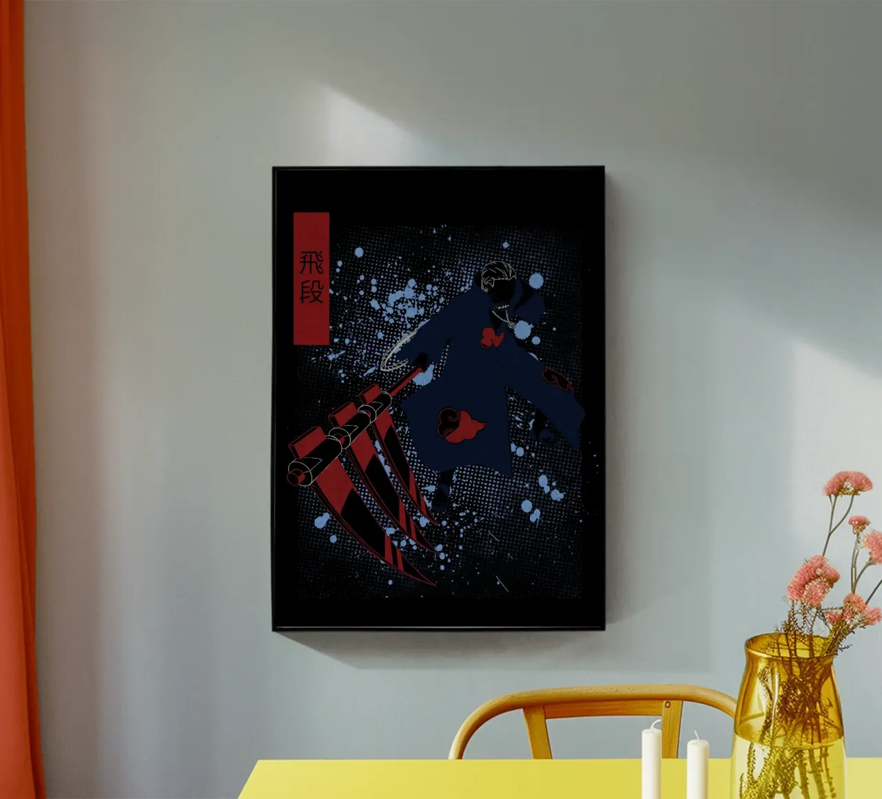 Hidan Naruto plexiglass da Neonartstudio