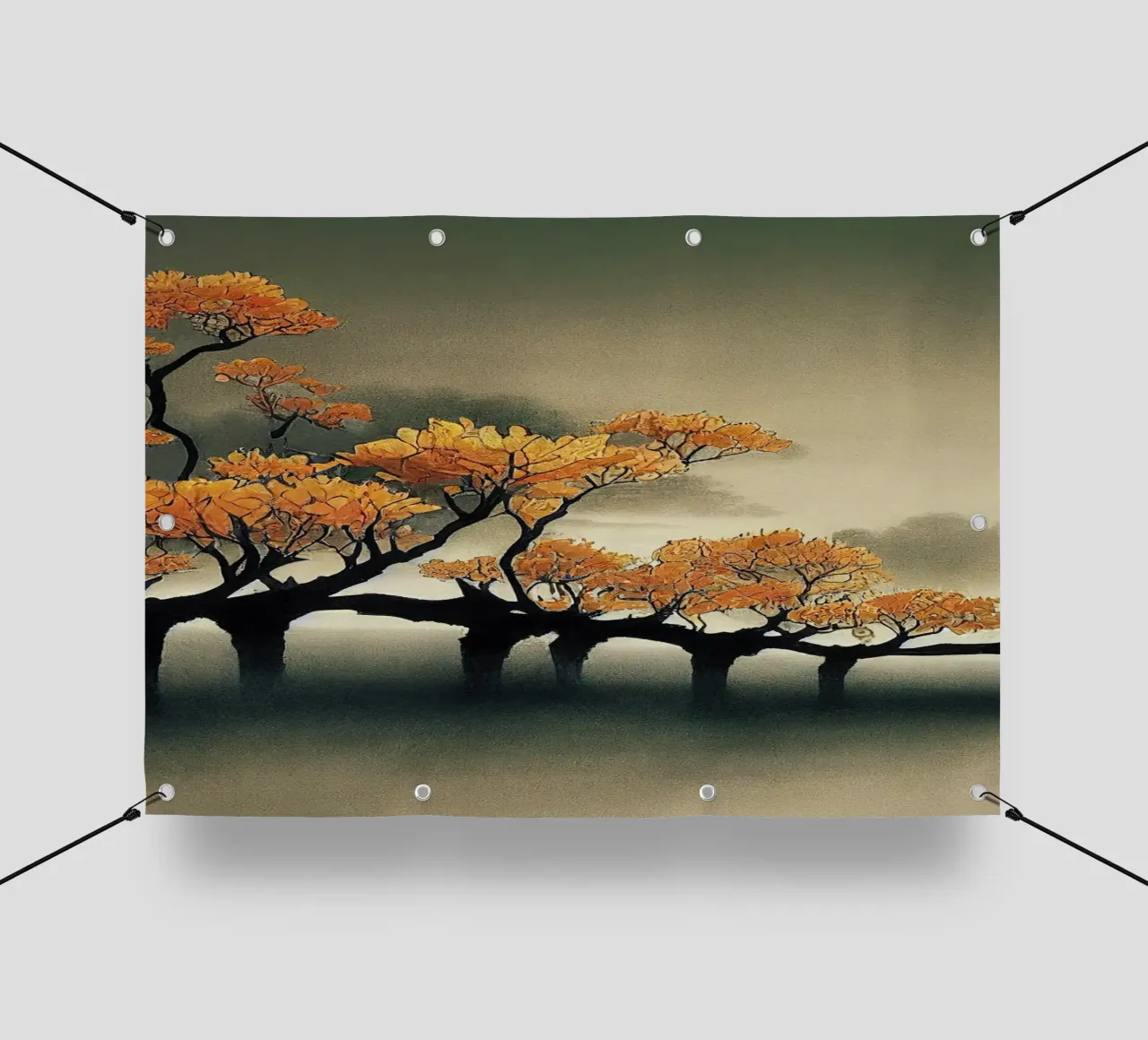 GIAPPONE ZEN telo in pvc da Art Digital Visuel