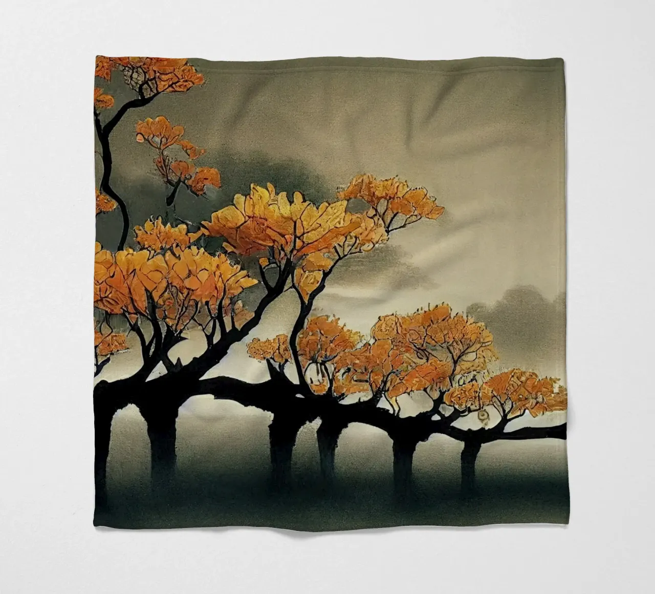 GIAPPONE ZEN coperta in pile da Art Digital Visuel