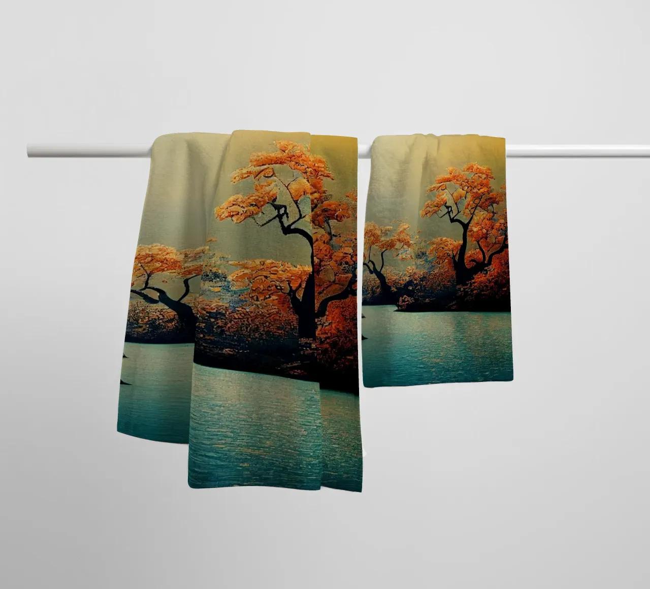 GIAPPONE ZEN asciugamano da bagno da Art Digital Visuel