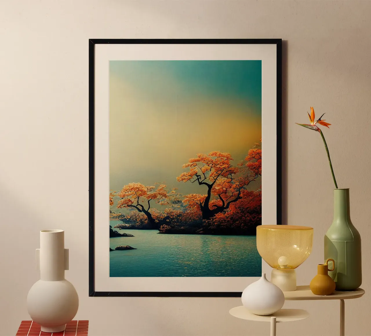 GIAPPONE ZEN poster da Art Digital Visuel