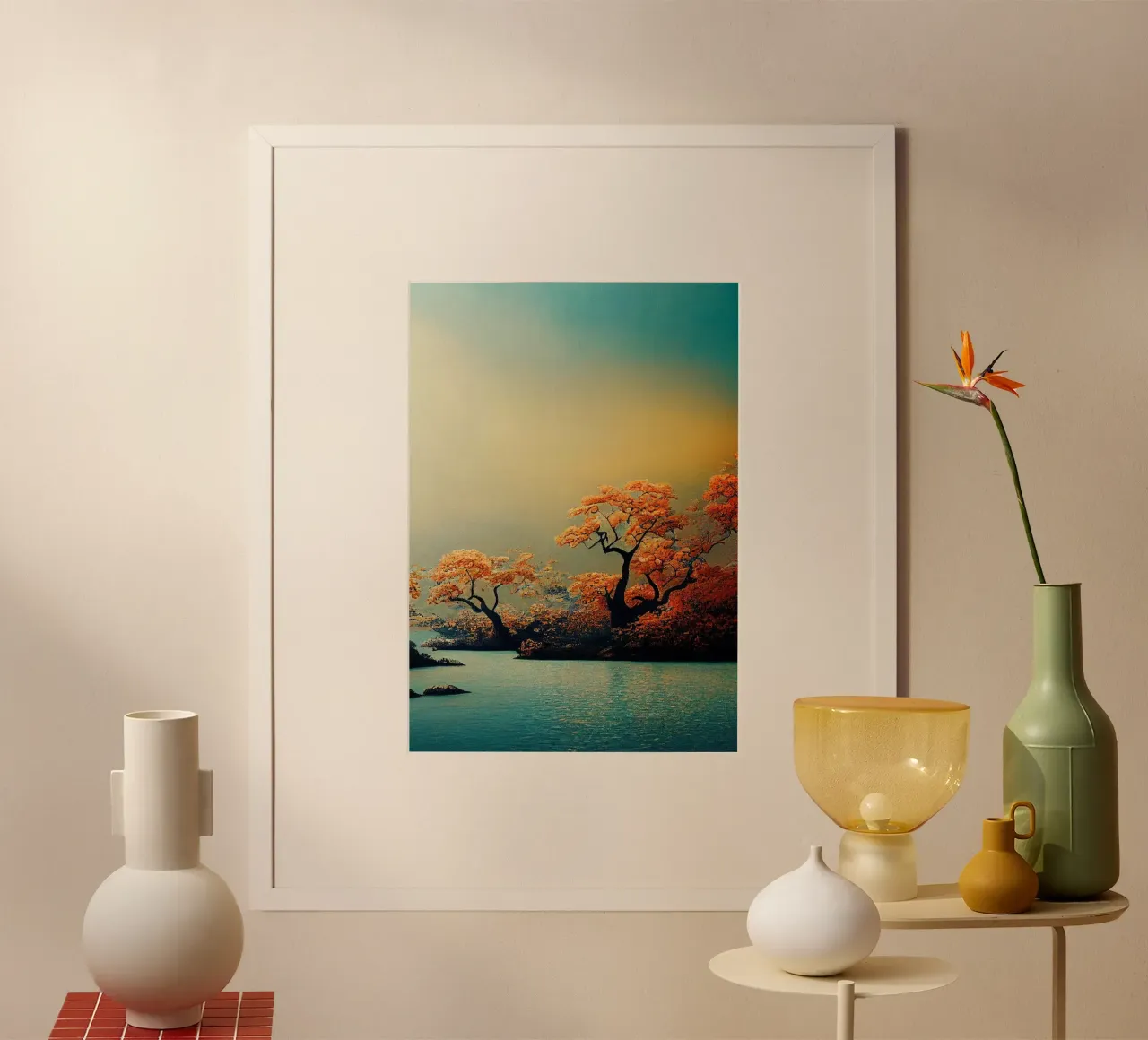 GIAPPONE ZEN poster da Art Digital Visuel