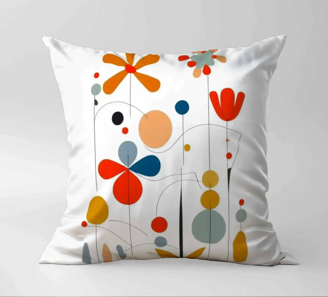 Fiori moderni cuscino da Art Digital Visuel