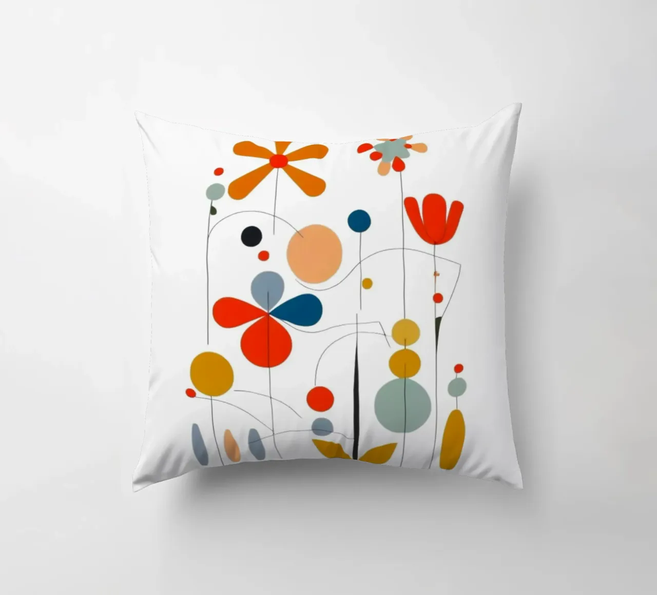 Fiori moderni cuscino da Art Digital Visuel