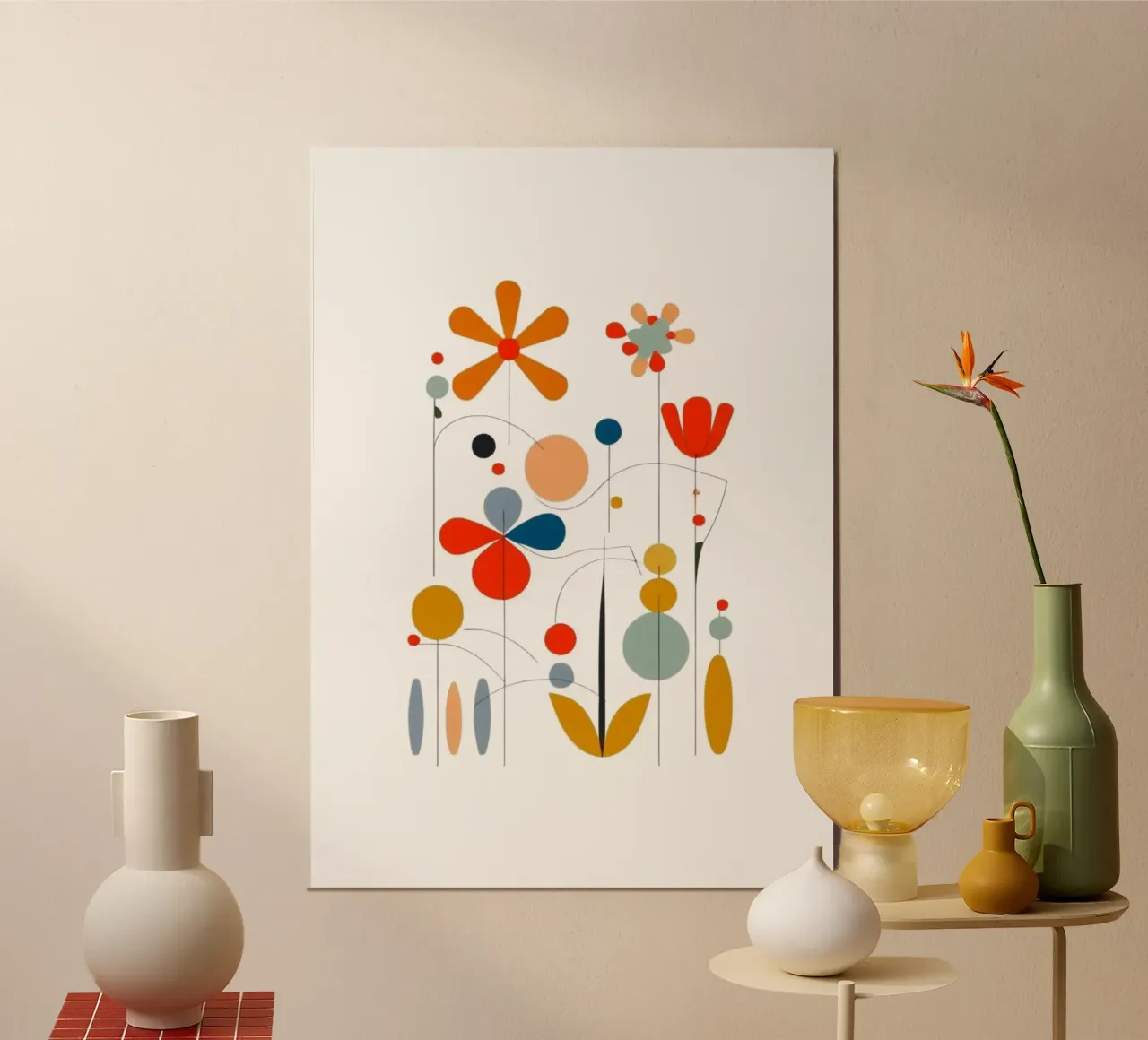 Fiori moderni alluminio dibond da Art Digital Visuel