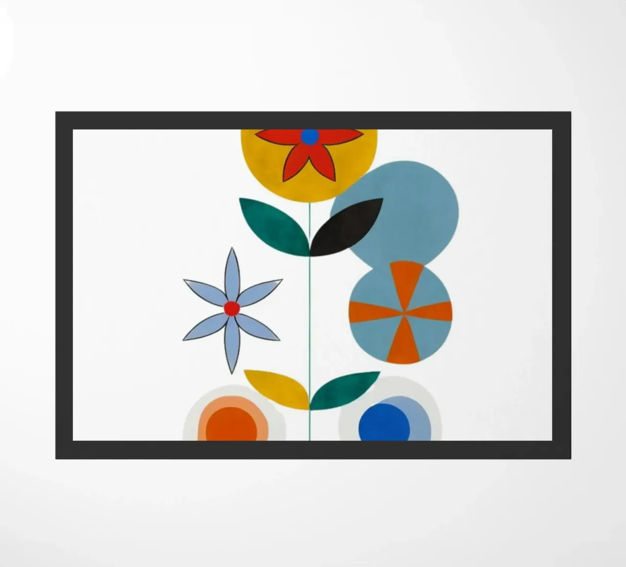 Fiori moderni zerbino da Art Digital Visuel