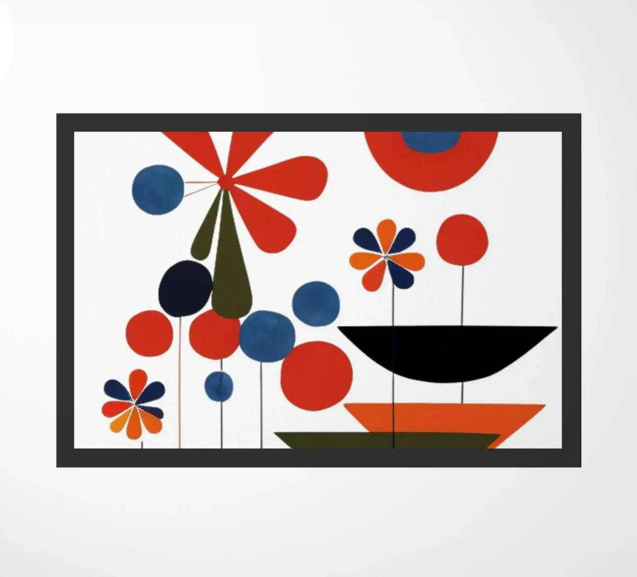 Fiori moderni zerbino da Art Digital Visuel
