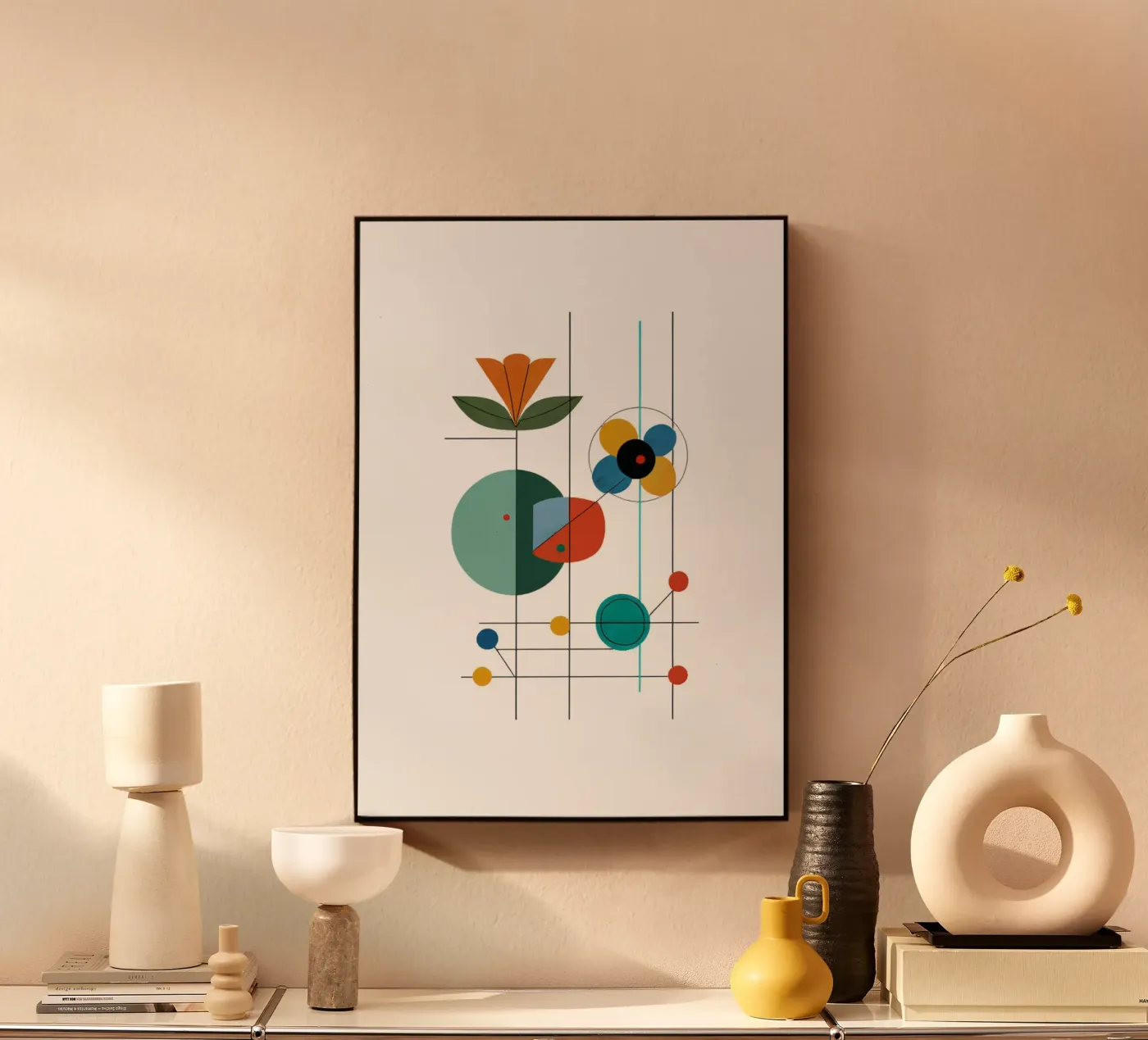 Fiori moderni plexiglass da Art Digital Visuel