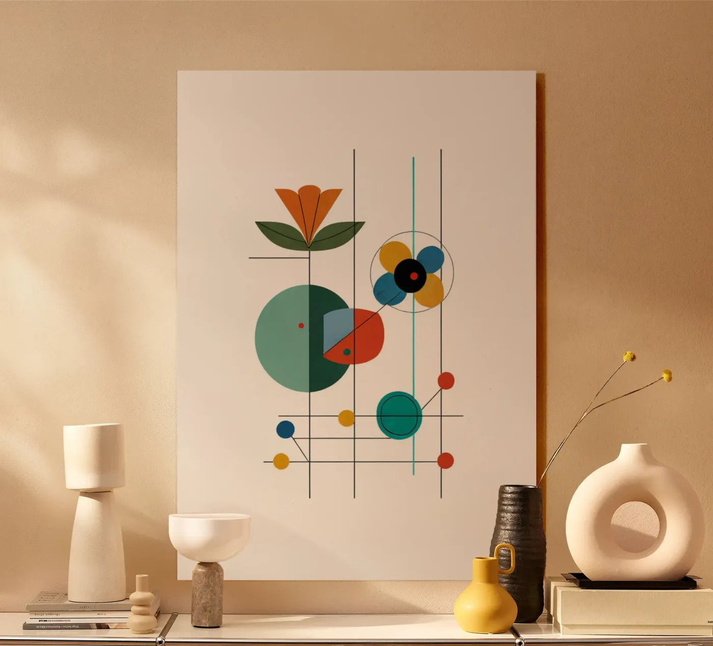 Fiori moderni plexiglass da Art Digital Visuel