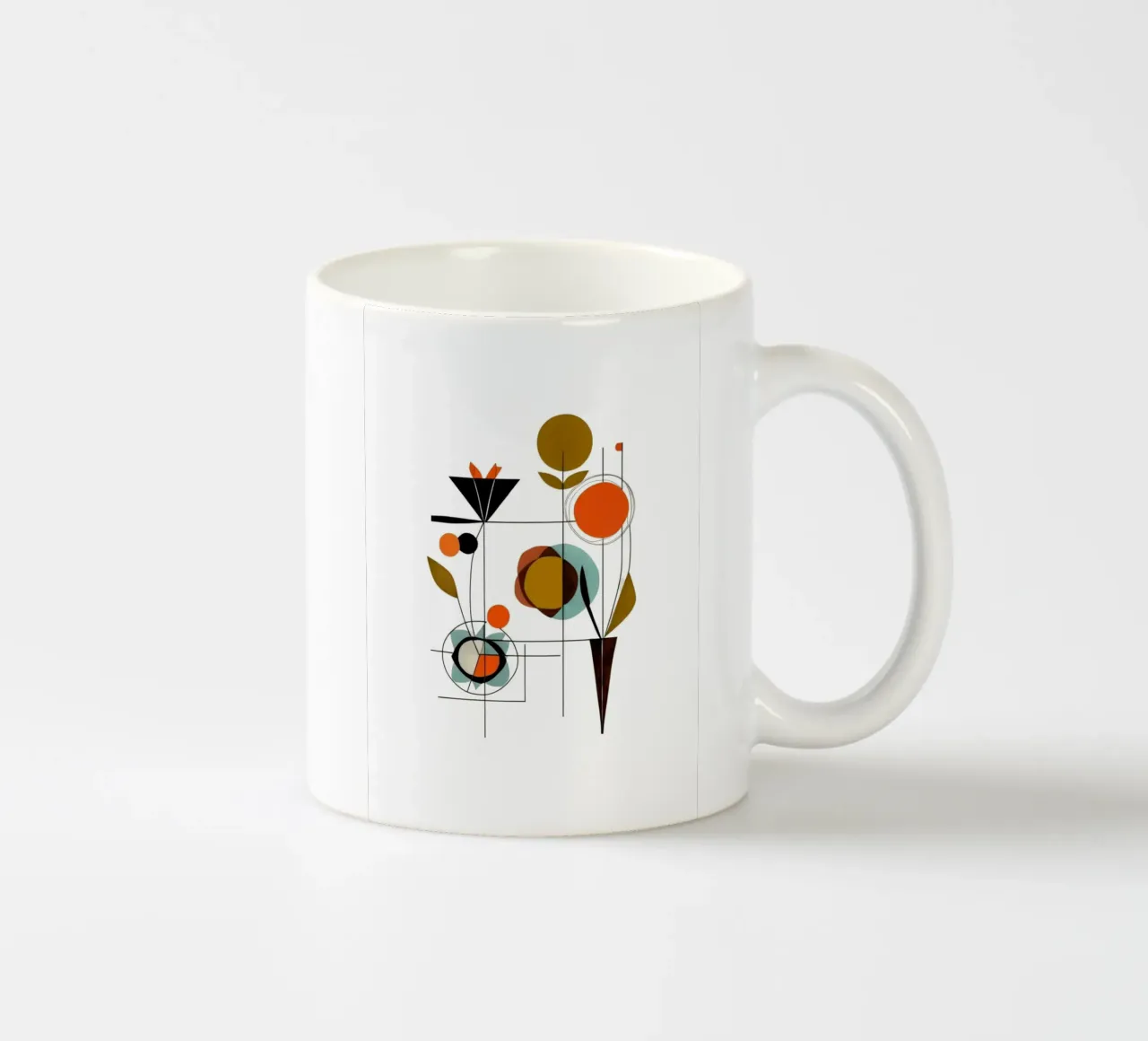Fiori moderni tazza in ceramica da Art Digital Visuel