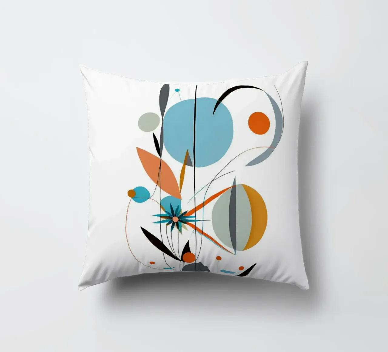 Fiori moderni cuscino da Art Digital Visuel