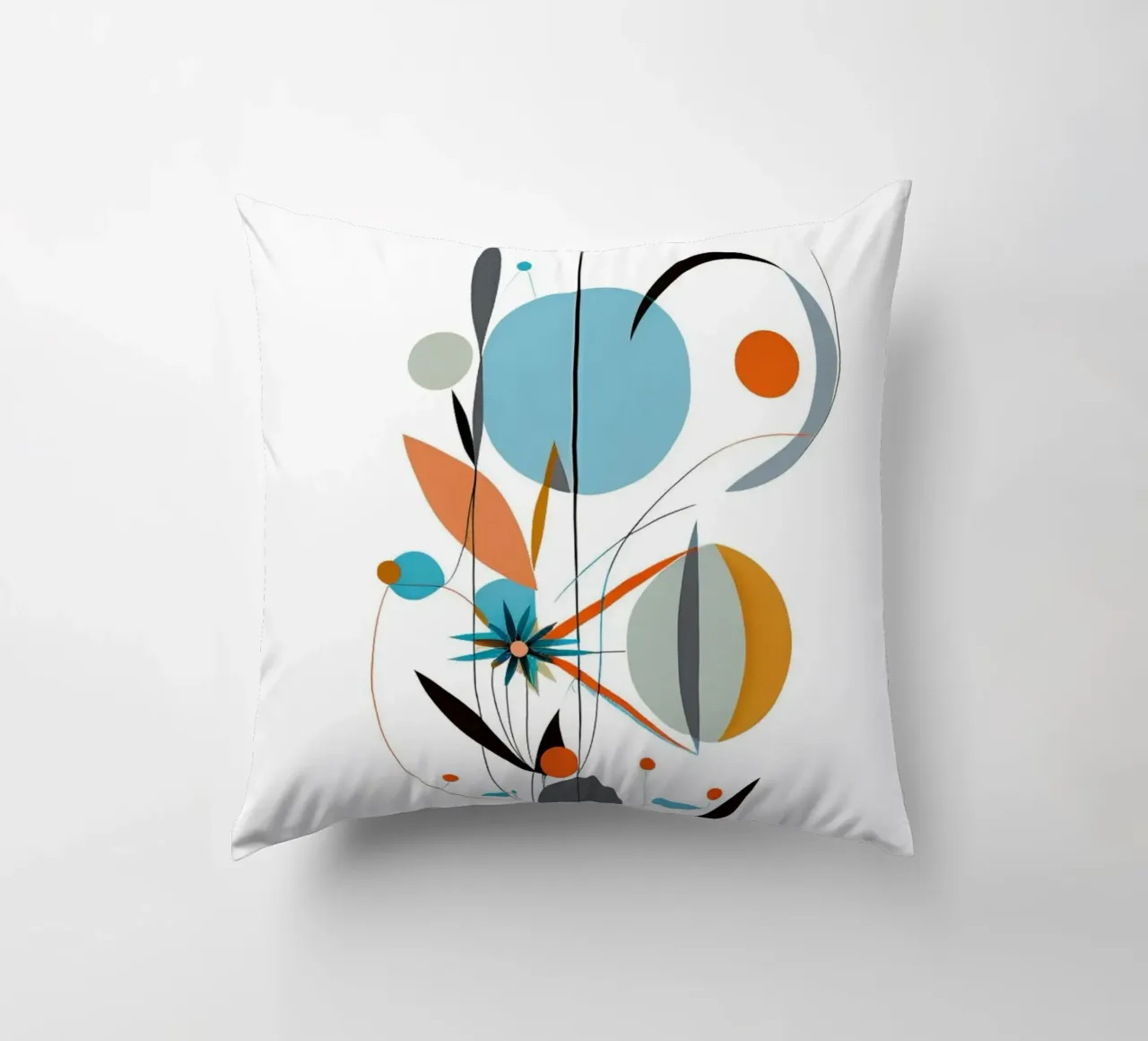 Fiori moderni cuscino da Art Digital Visuel