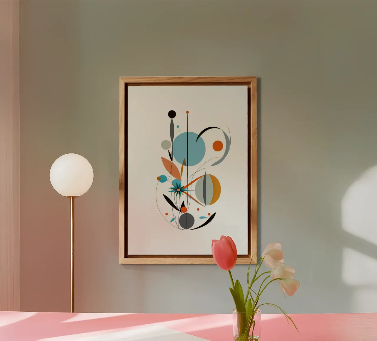 Modern Flowers forex plate by Art Digital Visuel