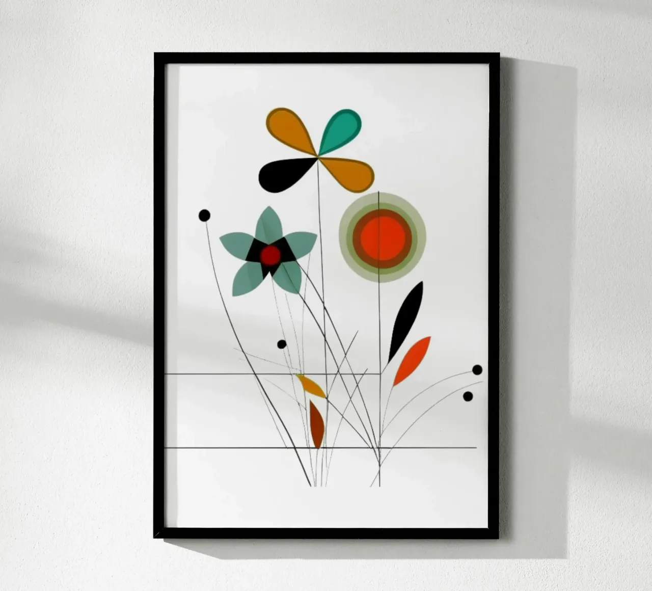 Fiori moderni carta hahnemühle da Art Digital Visuel