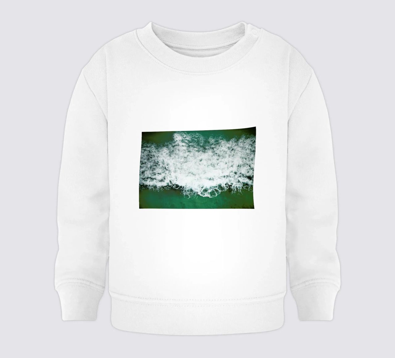 Wavescapes 01 felpa neonato da Shot By Clint