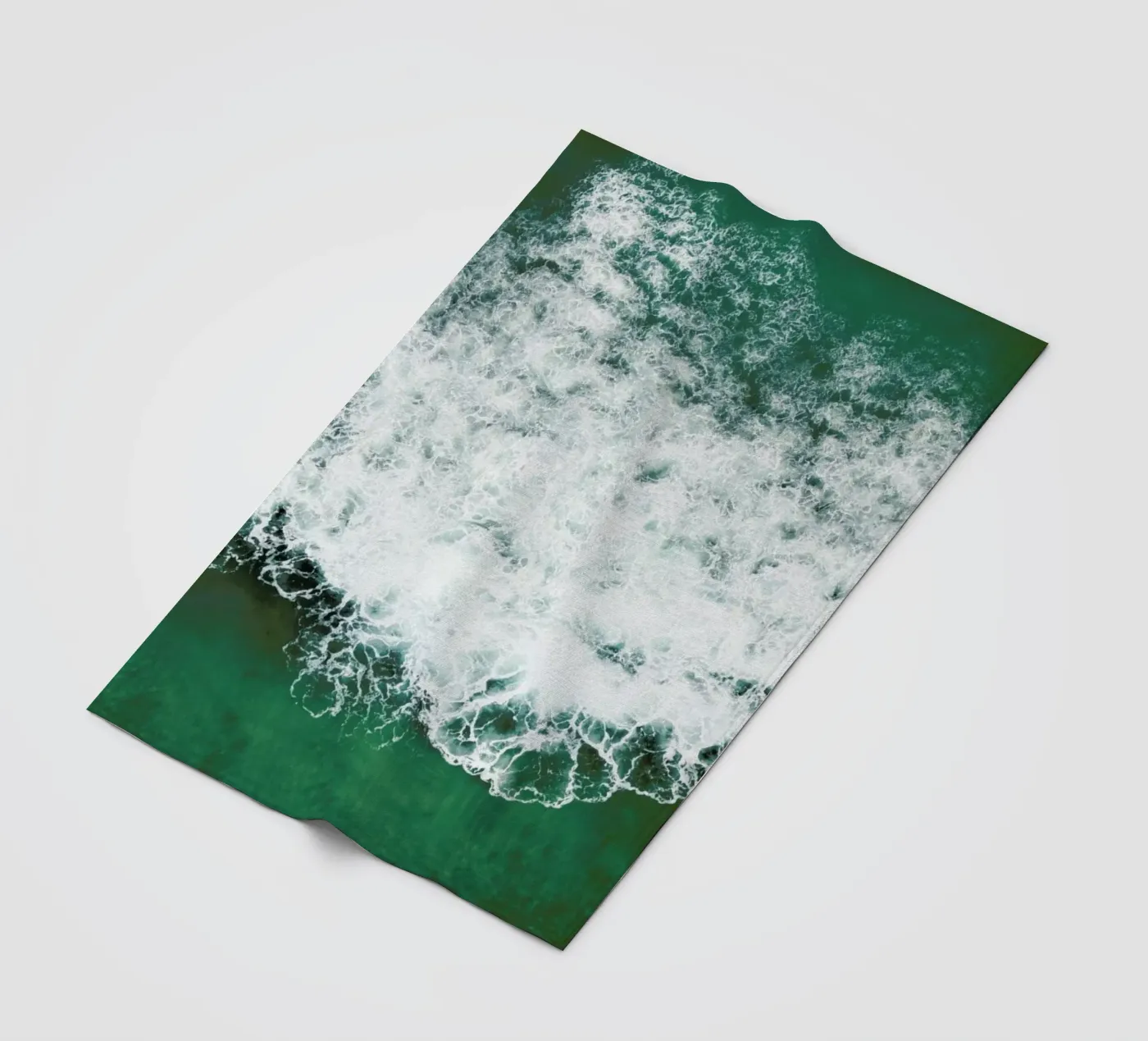 Wavescapes 01 Fleecedecke von Shot By Clint