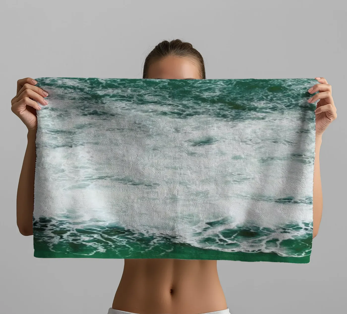 Wavescapes 01 badhanddoek van Shot By Clint