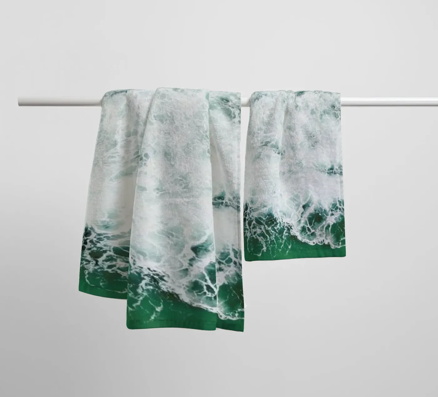 Wavescapes 01 badhanddoek van Shot By Clint