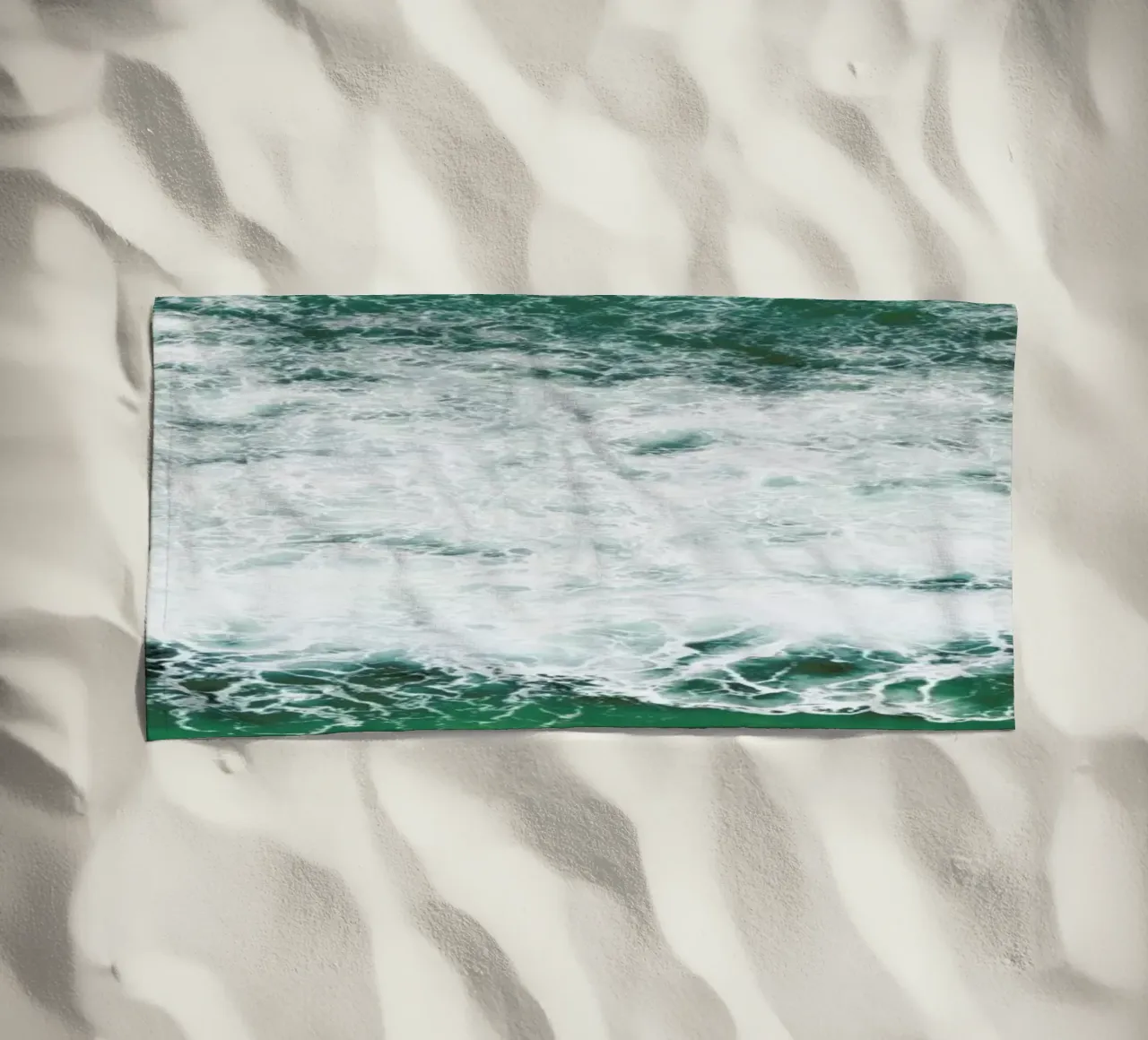 Wavescapes 01 beach towel by Shot By Clint