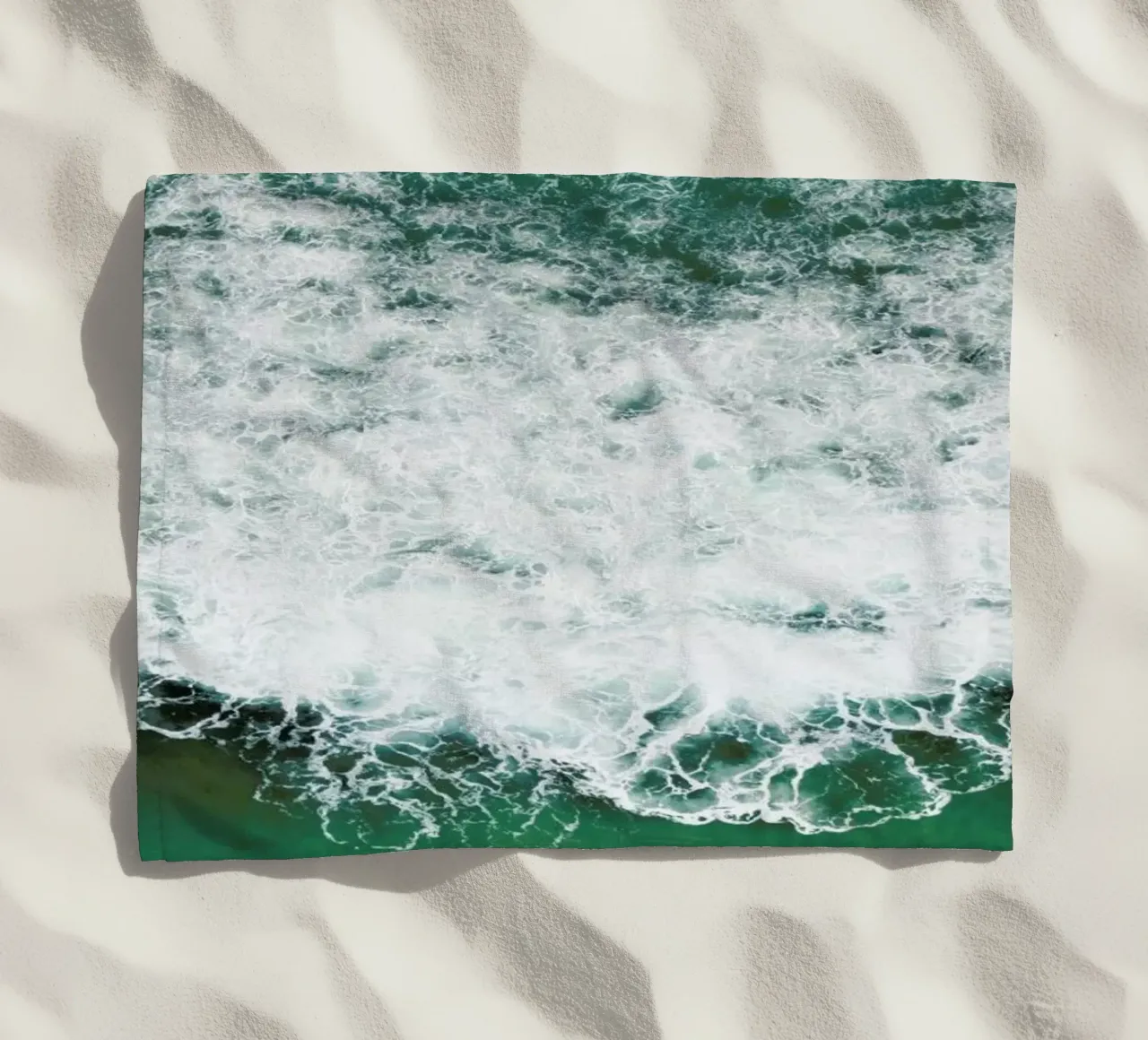 Wavescapes 01 beach towel by Shot By Clint