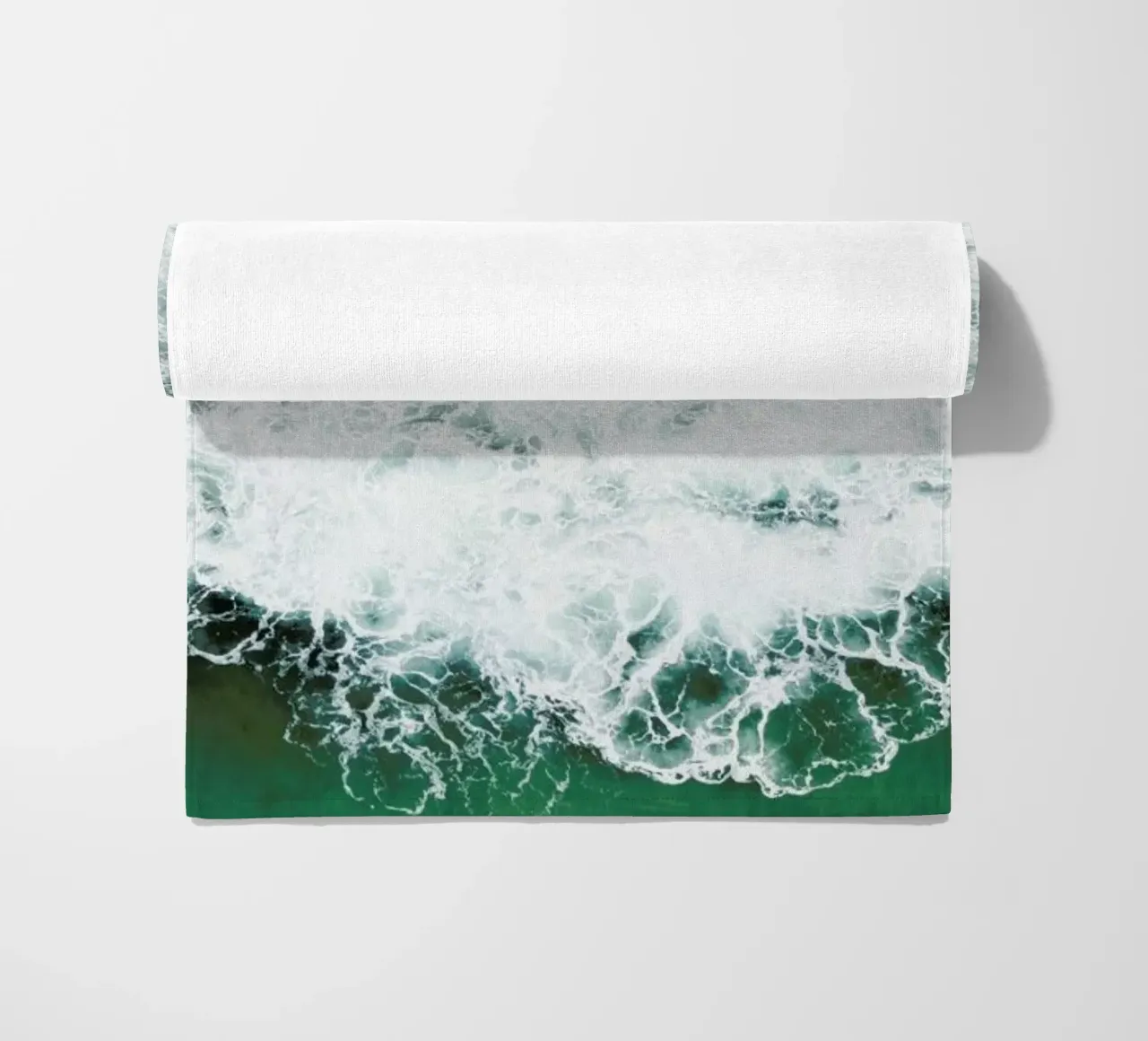 Wavescapes 01 beach towel by Shot By Clint