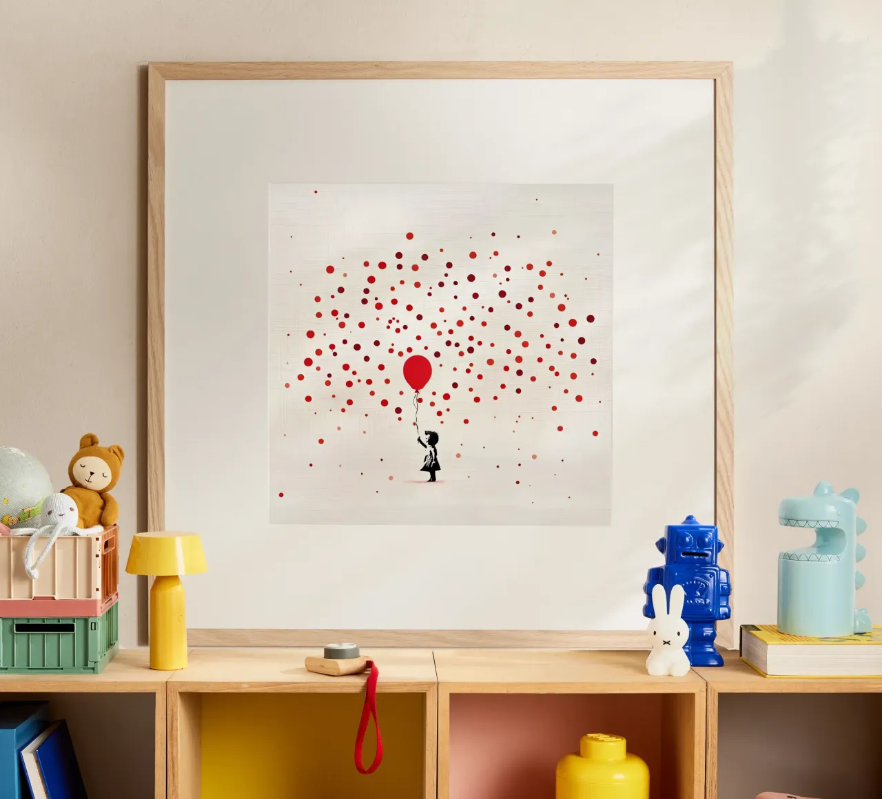 Ispirato dalle banche poster con telaio in legno da Art Digital Visuel