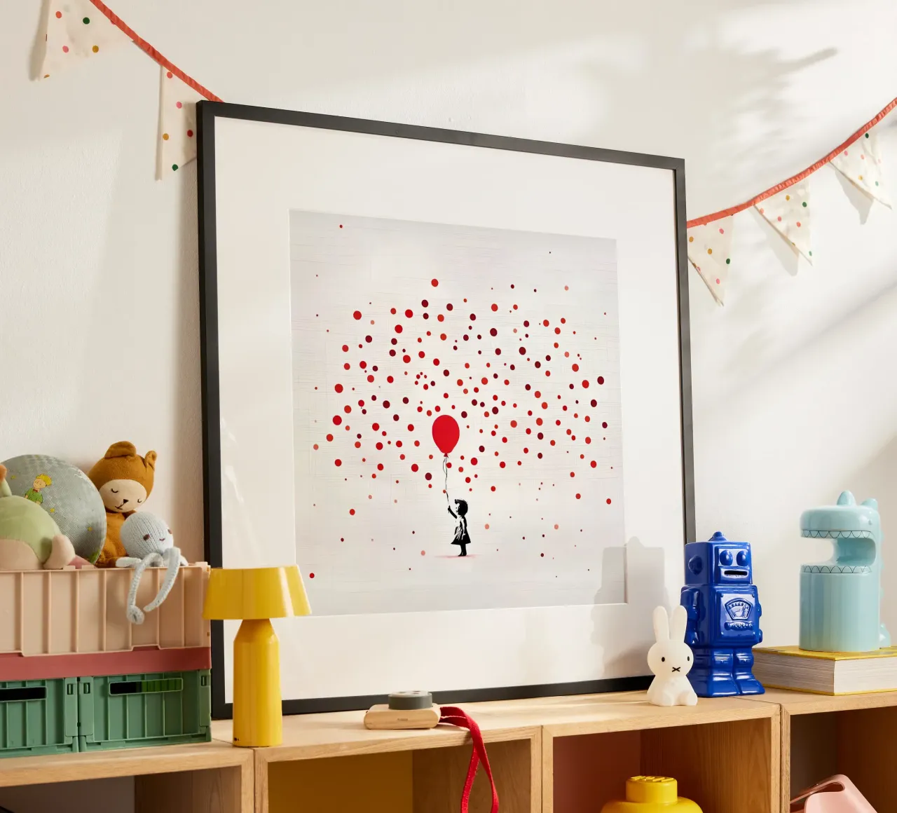 Ispirato dalle banche poster con telaio in legno da Art Digital Visuel
